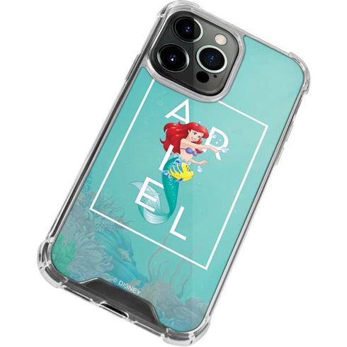 Disney Princess The Little Mermaid iPhone 15 Pro Max Clear Case