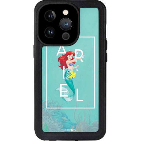 Disney Princess The Little Mermaid iPhone 14 Pro Waterproof Case