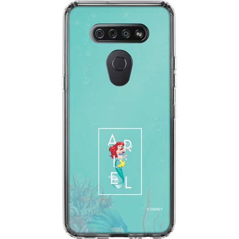 Disney Princess The Little Mermaid LG K51/Q51 Clear Case