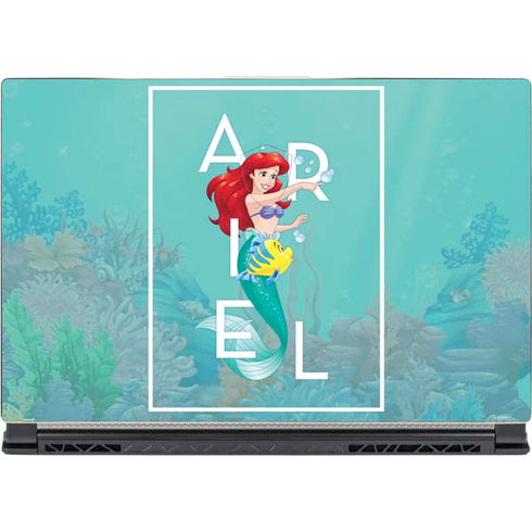 Disney Princess The Little Mermaid MSI GS65 Stealth Laptop Skin