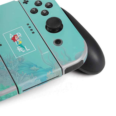 Disney Princess The Little Mermaid Nintendo Switch OLED (2021) Skin