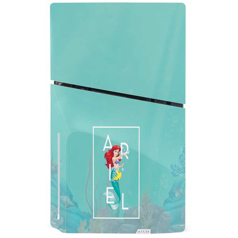Disney Princess The Little Mermaid PS5 Slim Disk Bundle Skin