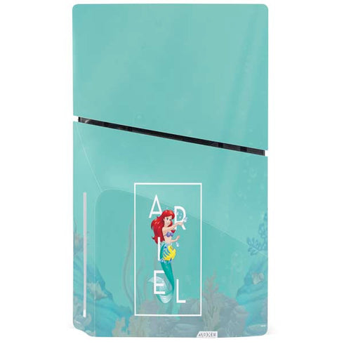 Disney Princess The Little Mermaid PS5 Slim Disk Console Skin
