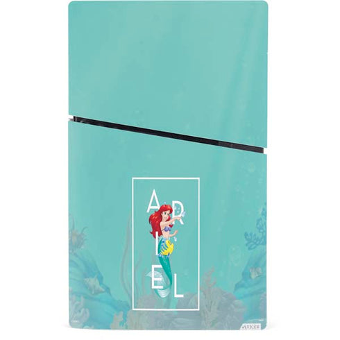 Disney Princess The Little Mermaid PS5 Slim Digital Edition Bundle Skin