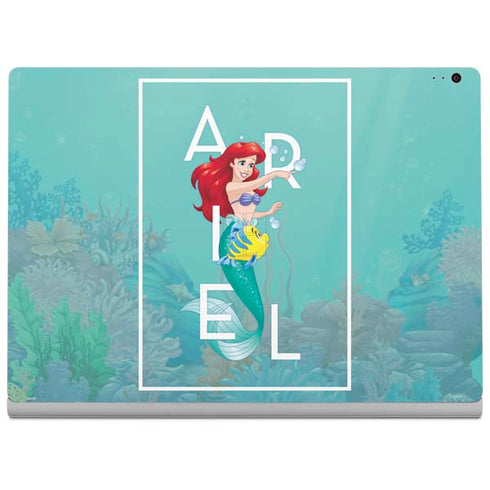 Disney Princess The Little Mermaid Surface Book 2 13.5in Skin