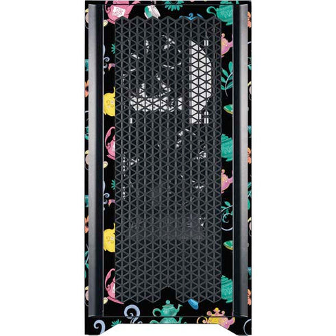 Disney Alice in Wonderland (animated) The Mad Hatter Corsair 4000D Tempered Glass Mid-Tower ATX Case Skin