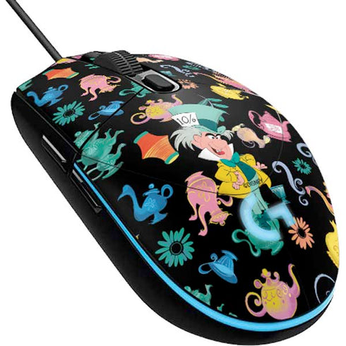 Disney Alice in Wonderland (animated) The Mad Hatter G203 Prodigy RGB Wired Gaming Mouse Skin