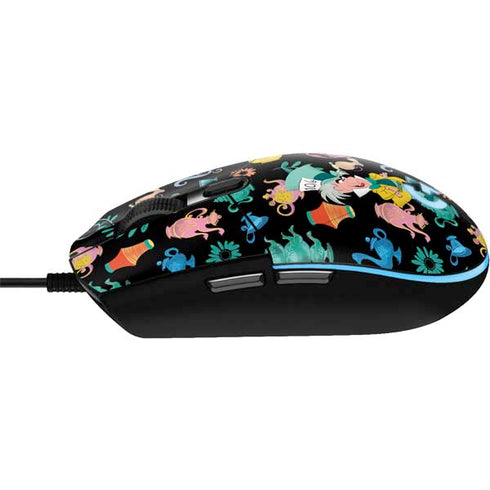 Disney Alice in Wonderland (animated) The Mad Hatter G203 Prodigy RGB Wired Gaming Mouse Skin