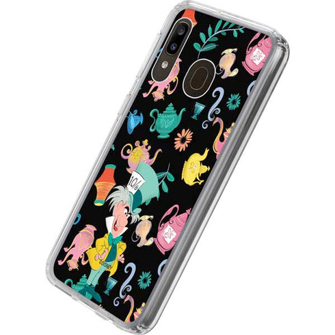 Disney Alice in Wonderland (animated) The Mad Hatter Galaxy A20 Clear Case