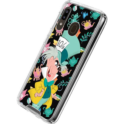 Disney Alice in Wonderland (animated) The Mad Hatter Galaxy A30 Clear Case