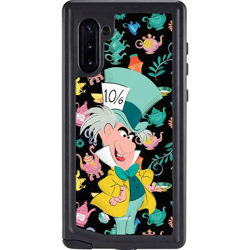Disney Alice in Wonderland (animated) The Mad Hatter Galaxy Note 10 Waterproof Case