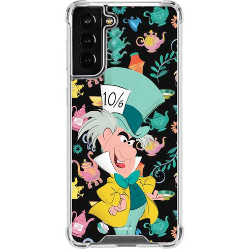 Disney Alice in Wonderland (animated) The Mad Hatter Galaxy S21 FE Clear Case