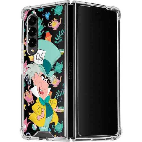 Disney Alice in Wonderland (animated) The Mad Hatter Galaxy Z Fold4 5G Clear Case
