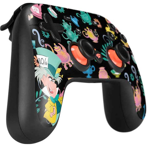Disney Alice in Wonderland (animated) The Mad Hatter Google Stadia Controller Skin
