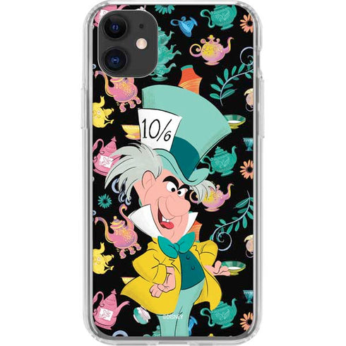 Disney Alice in Wonderland (animated) The Mad Hatter iPhone 11 Clear Case