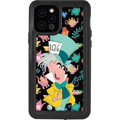 Disney Alice in Wonderland (animated) The Mad Hatter iPhone 12 Pro Waterproof Case