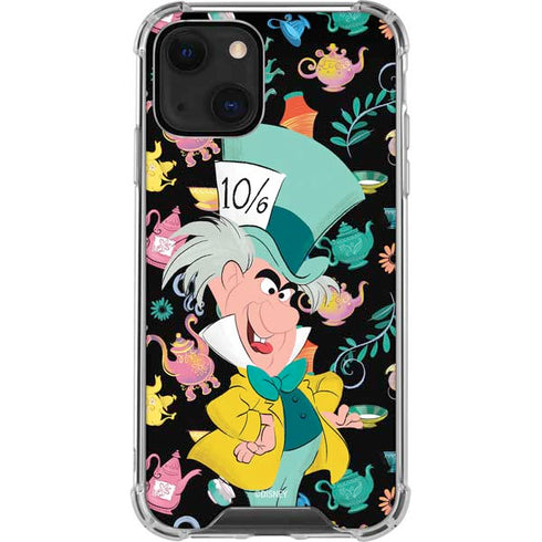 Disney Alice in Wonderland (animated) The Mad Hatter iPhone 13 Mini Clear Case