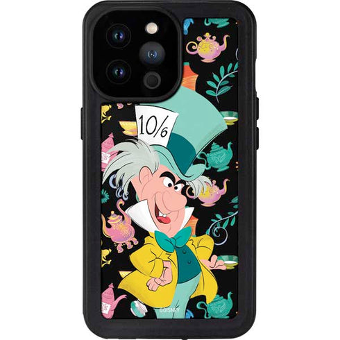 Disney Alice in Wonderland (animated) The Mad Hatter iPhone 14 Pro Max Waterproof Case