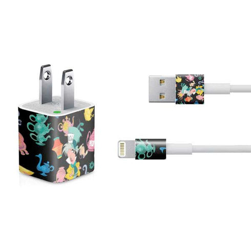 Disney Alice in Wonderland (animated) The Mad Hatter iPhone Charger (5W USB) Skin