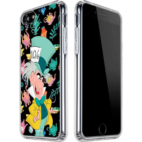 Disney Alice in Wonderland (animated) The Mad Hatter iPhone SE (2nd & 3rd Gen) Clear Case