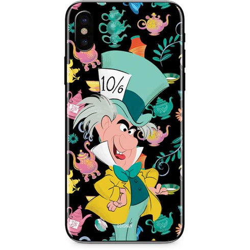 Disney Alice in Wonderland (animated) The Mad Hatter iPhone X Skin