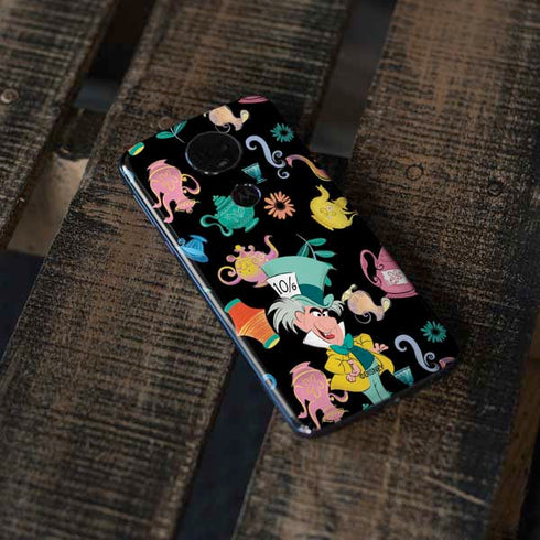 Disney Alice in Wonderland (animated) The Mad Hatter Moto E5 Plus Skin
