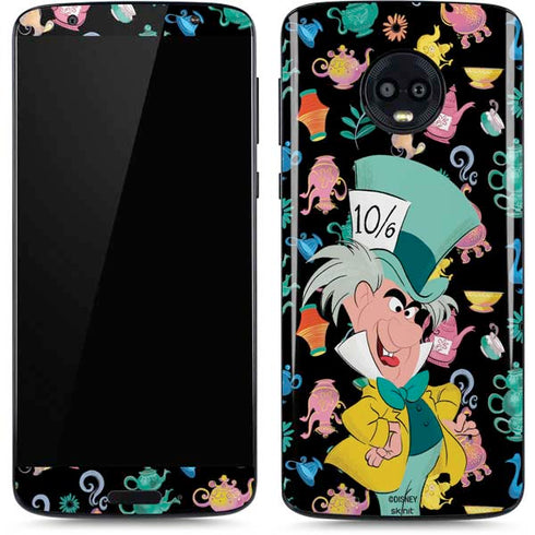 Disney Alice in Wonderland (animated) The Mad Hatter Moto G6 Skin
