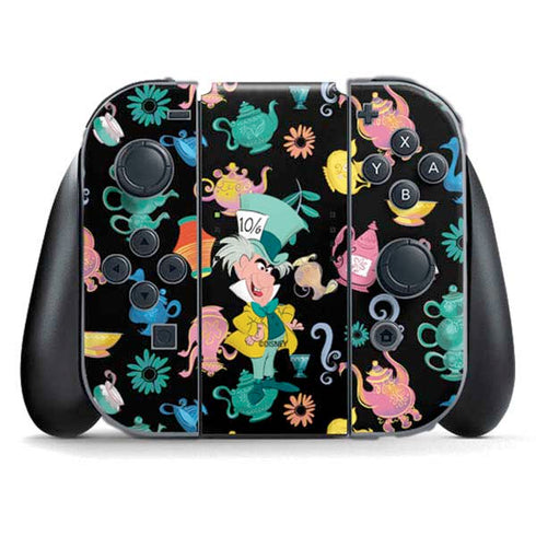 Disney Alice in Wonderland (animated) The Mad Hatter Nintendo Switch (2017-2021) Joy-Con Controller Skin