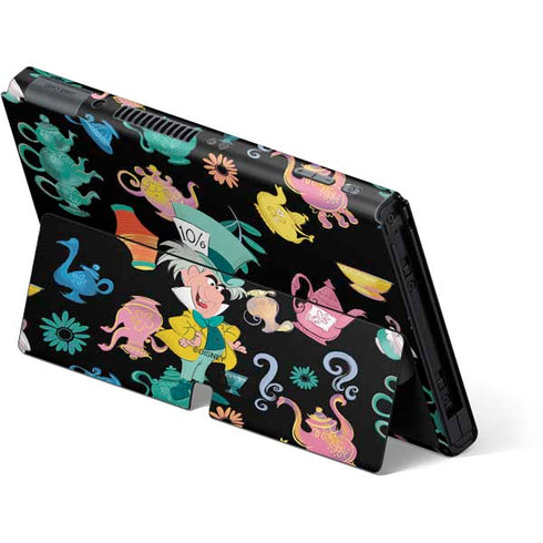 Disney Alice in Wonderland (animated) The Mad Hatter Nintendo Switch OLED (2021) Skin