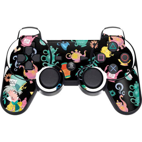 Disney Alice in Wonderland (animated) The Mad Hatter PS3 Dual Shock wireless controller Skin
