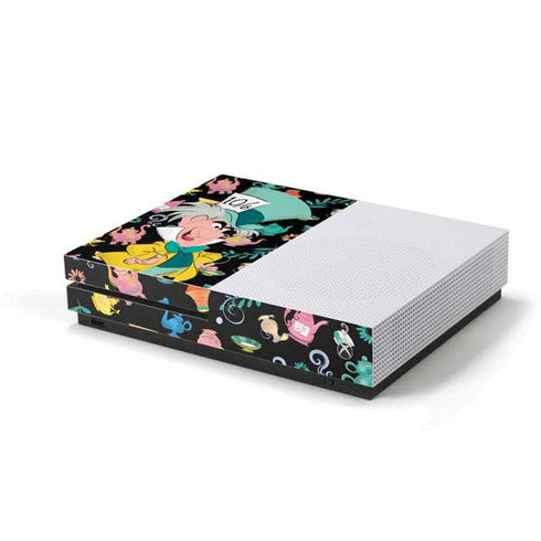 Disney Alice in Wonderland (animated) The Mad Hatter Xbox One S Console Skin