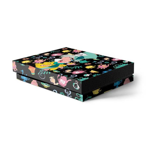 Disney Alice in Wonderland (animated) The Mad Hatter Xbox One X Console Skin