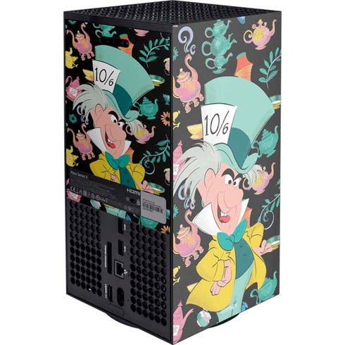 Disney Alice in Wonderland (animated) The Mad Hatter Xbox Series X Console Skin