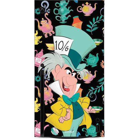 Disney Alice in Wonderland (animated) The Mad Hatter Xbox Series X Console Skin