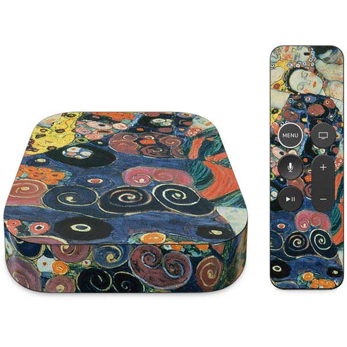 The Maiden by Klimt Apple TV Skin