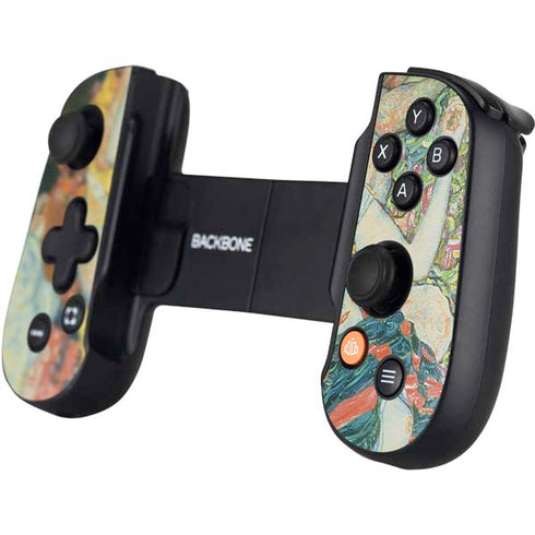 The Maiden by Klimt Backbone One for iPhone Game Controller Skin