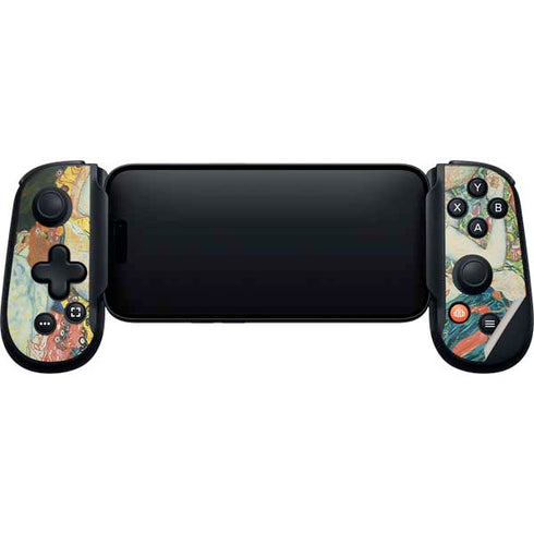The Maiden by Klimt Backbone One for iPhone Game Controller Skin
