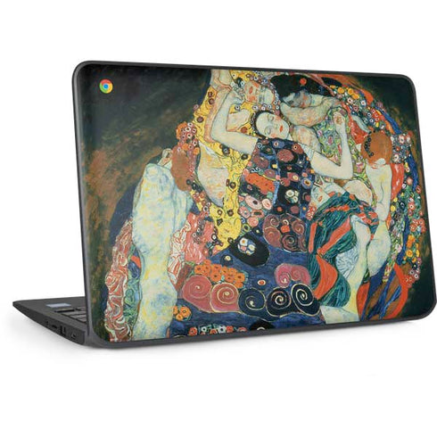 The Maiden by Klimt HP Chromebook Skin