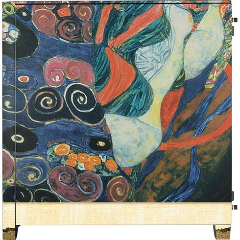 Gustav Klimt The Maiden Corsair 4000D Tempered Glass Mid-Tower ATX Case Skin