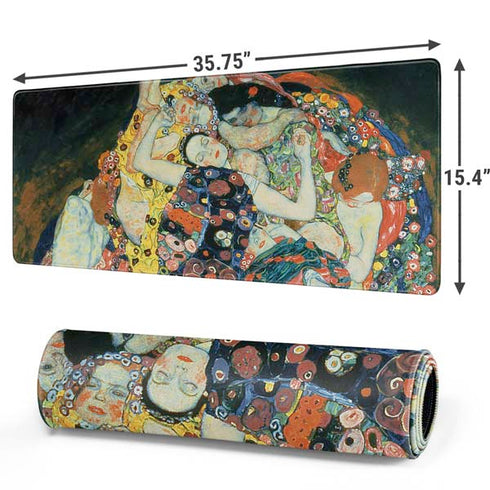 The Maiden by Klimt Gaming Mouse Pad