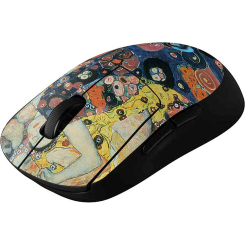 The Maiden by Klimt G Pro Wireless Gaming Mouse Skin