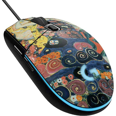 The Maiden by Klimt G203 Prodigy RGB Wired Gaming Mouse Skin