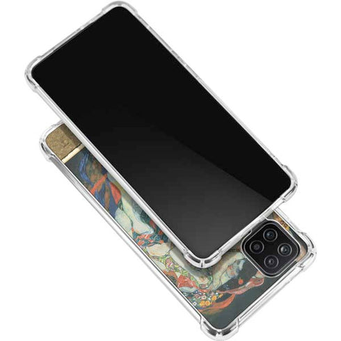 Gustav Klimt The Maiden Galaxy A12 Clear Case