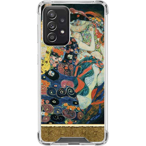 Gustav Klimt The Maiden Galaxy A52 5G Clear Case