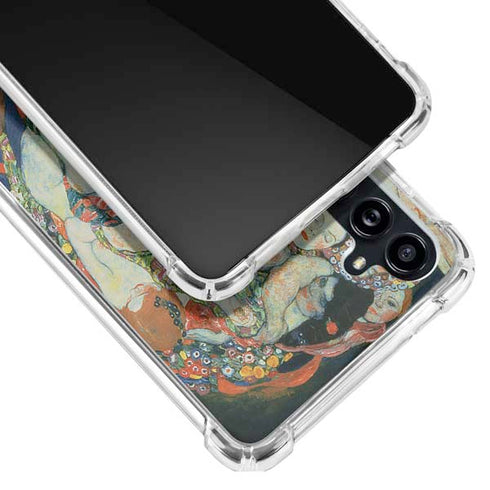 The Maiden by Klimt Galaxy A54 5G Clear Case