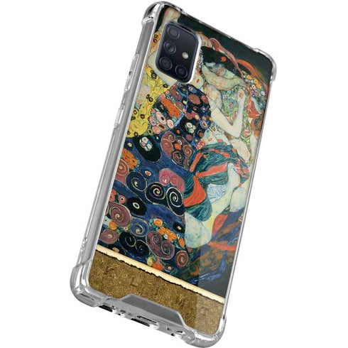 Gustav Klimt The Maiden Galaxy A71 5G Clear Case