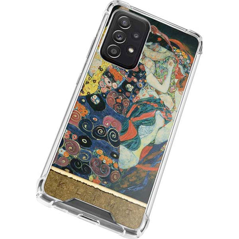 Gustav Klimt The Maiden Galaxy A72 5G Clear Case