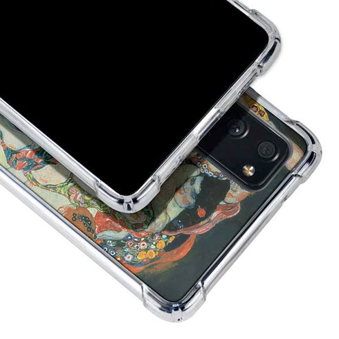 Gustav Klimt The Maiden Galaxy S20 FE Clear Case