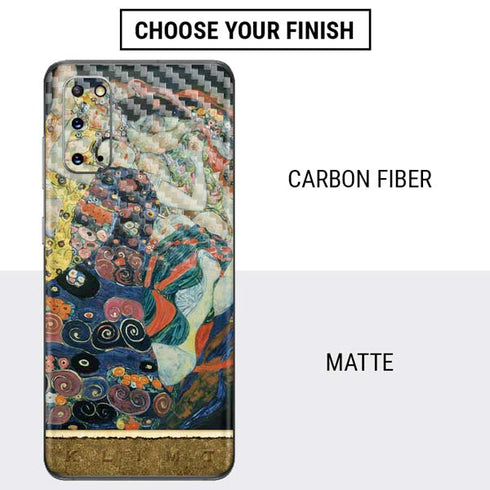 Gustav Klimt The Maiden Galaxy S20 Skin