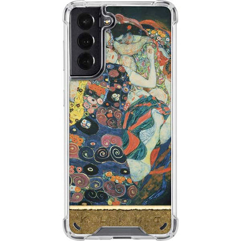 Gustav Klimt The Maiden Galaxy S21 5G Clear Case